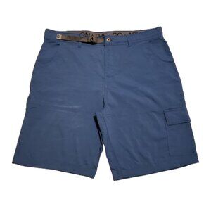 Gerry Cargo Hiking Shorts Men's 40 Blue Outdoor Summer Lightweight Breathable